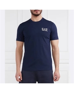 Футболка стандартного кроя, синий Ea7