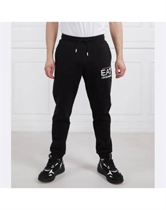 Спортивные брюки стандартного кроя, черный Ea7