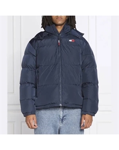 Пуховик стандартного кроя, синий Tommy hilfiger