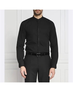 Рубашка очень узкого кроя Enrique, черный Hugo