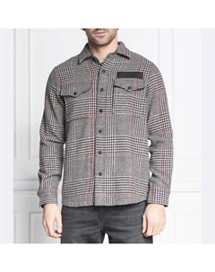 Рубашка стандартного кроя с добавлением шерсти, бежевый Replay