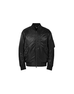 Бомбер +J Hybrid Down Oversized MA-1, 09 черный Uniqlo