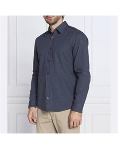 Рубашка Hanson классического кроя, синий Joop