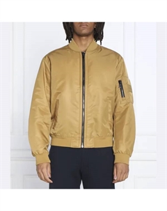 Бомбер стандартного кроя, коричневый Calvin klein