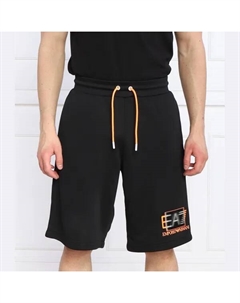 Шорты-Бермуды стандартного кроя, черный Ea7
