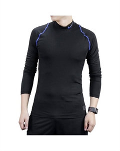 Мужская кофта для фитнеса, черный/синий Nike