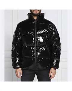 Двусторонний пуховик стандартного кроя, черный Calvin klein