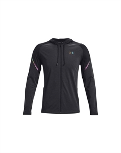 Мужская кофта для фитнеса на молнии, черный Under armour