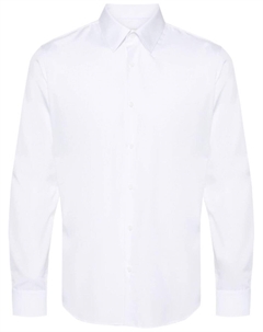 Поплиновая рубашка с длинными рукавами, белый Sandro
