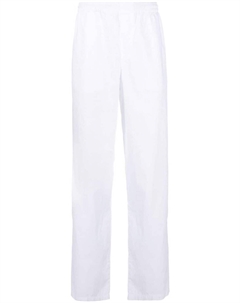 Расклешенные брюки с эластичным поясом, белый Aspesi