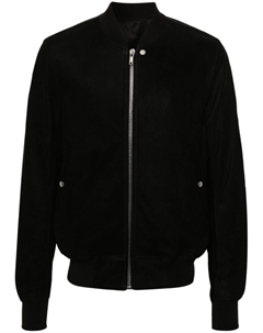 Кожаный бомбер Classic Flight, черный Rick owens