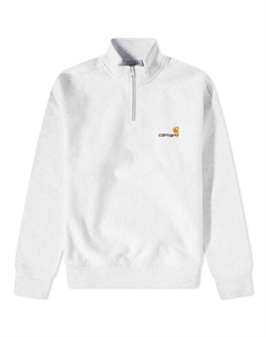 Толстовка Half Zip American Script Sweat Carhartt wip