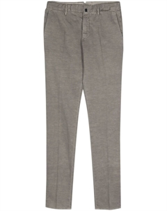 Зауженные брюки, серый Incotex