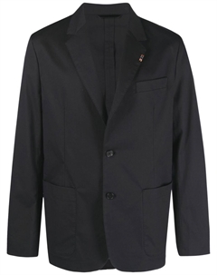 Однобортный пиджак, черный Paul smith