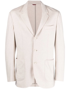 Кашемировый однобортный пиджак, бежевый Brunello cucinelli