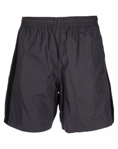 Плавки-шорты Selvedge с жаккардовым логотипом, серый Alexander mcqueen