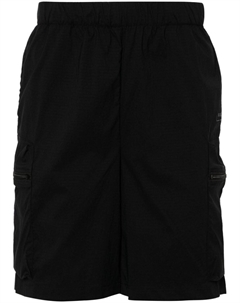 Шорты из рипстопа на кулиске, черный Rains