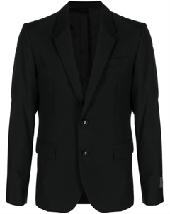 Однобортный блейзер с заостренными лацканами, черный Zadig&voltaire