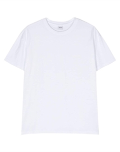 Хлопковая футболка с прорезиненным логотипом, белый Aspesi