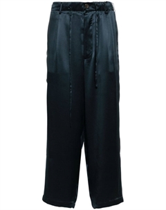 Шелковые брюки Adana, синий Pierre-louis mascia