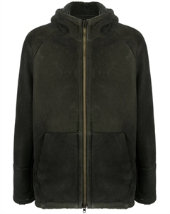 Пальто на молнии, зеленый Salvatore santoro