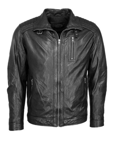 Кожаный пиджак, черный Jcc