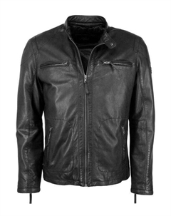 Кожаный пиджак, черный Jcc