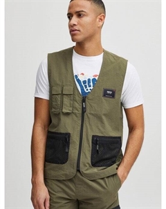 Короткий жилет idpiet, зеленый Indicode