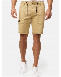 Шорты карго индиаго, бежевый Indicode