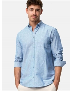 Рубашка с длинным рукавом-кепнер, синий Indicode