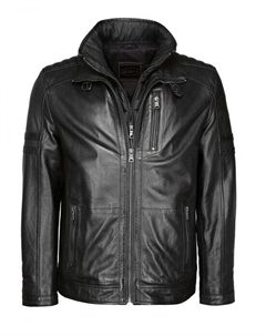 Кожаный пиджак, черный Jcc