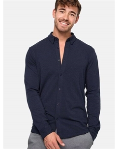 Рубашка с длинным рукавом тео, синий Indicode