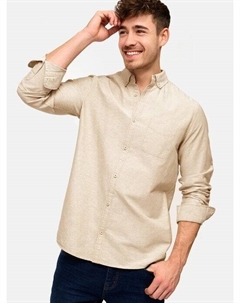 Рубашка с длинным рукавом-кепнер, бежевый Indicode