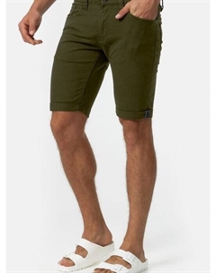 Джинсовые шорты вильербан, хаки Indicode