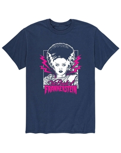 Мужская классическая розовая футболка Monsters Bride Licensed character