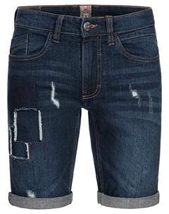 Джинсовые шорты Regular Jeans Roberts, синий деним Indicode jeans