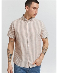 Рубашка с коротким рукавом идханк, бежевый Indicode