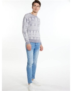 Рождественский свитер, серый Mo