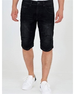 Шорты джинсовые леон, черный Indicode