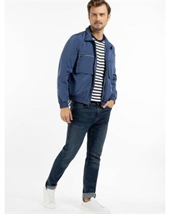 Переходная куртка из переработанного материала, синий Dreimaster