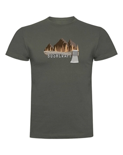 Спортивная футболка Bushcraft, зеленый Kruskis