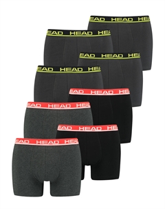 Боксеры Boxershorts Basic Boxer 8P, цвет Phantom Lime/Grey Red Head