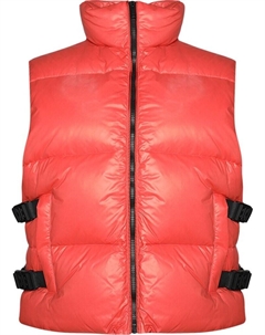 Куртка Sleeveless Puffer With Buckles 'Orange', оранжевый Givenchy