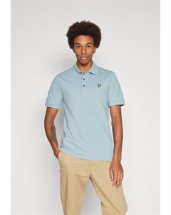 Поло PLAIN , Светло-синий Lyle & scott