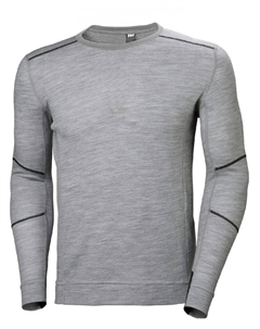 Лонгслив Longsleeve, серый Helly hansen