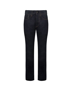 Приталенные темно-синие мужские джинсы m1223c401, синий Rag & bone