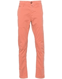 Брюки чинос Bobby с заниженной талией Jacob Cohën, оранжевый Jacob cohen