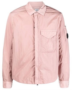 Легкая куртка-рубашка с декором Lens, розовый C.p. company