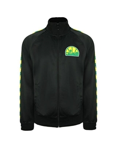 Мужская спортивная куртка черного цвета Mitchell & ness seattle supersonics, черный Mitchell and ness