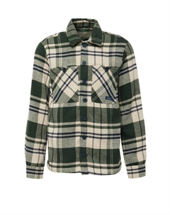 Межсезонная куртка, цвет Cream/Green Blend